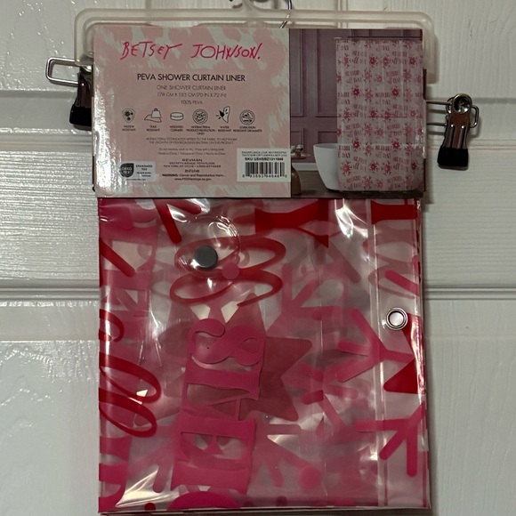 Betsey Johnson Other - Peva Shower Liner